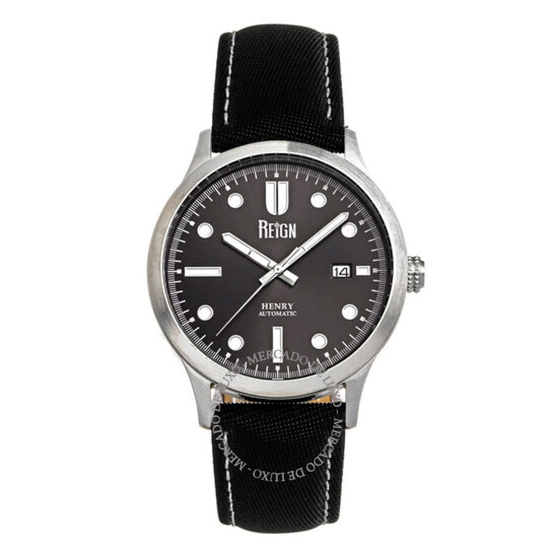 Relógio Henry Automatic Gunmetal Dial 43 mm - Mercado de Luxo - O Maior E-Commerce de Bens, Produtos e Serviços de Luxo do Brasil.