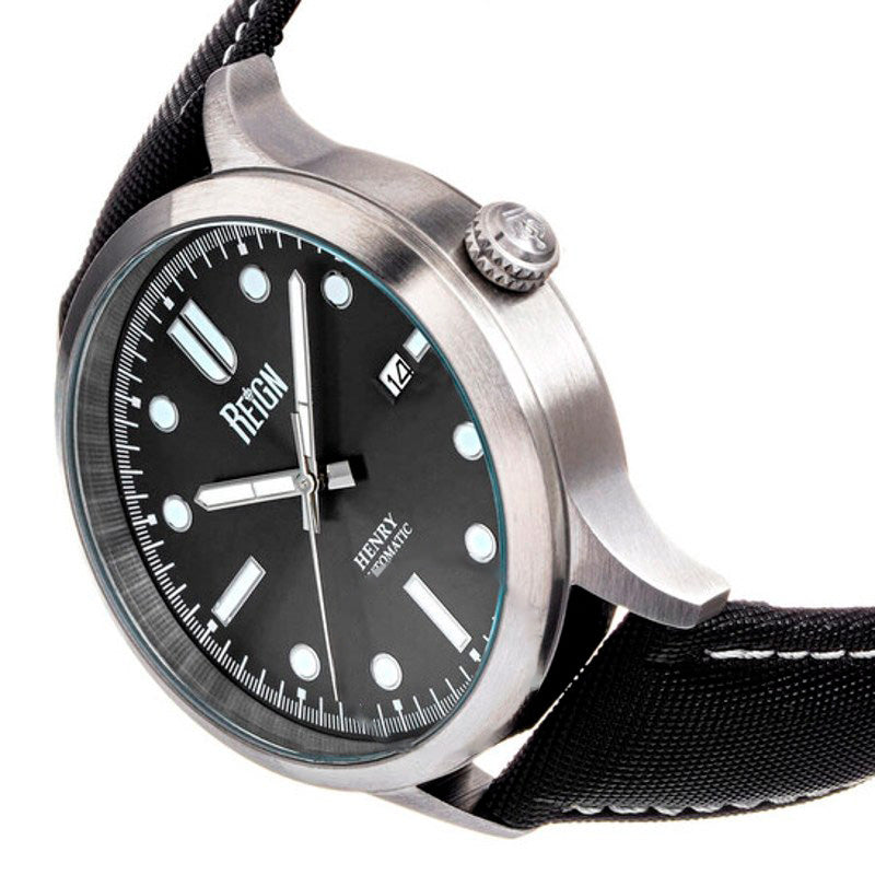Relógio Henry Automatic Gunmetal Dial 43 mm - Mercado de Luxo - O Maior E-Commerce de Bens, Produtos e Serviços de Luxo do Brasil.
