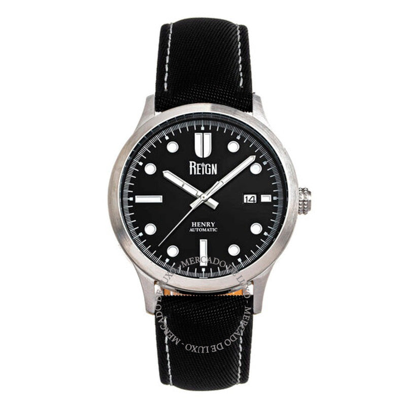 Relógio Henry Automático Mostrador Preto 43 mm - Mercado de Luxo - O Maior E-Commerce de Bens, Produtos e Serviços de Luxo do Brasil.