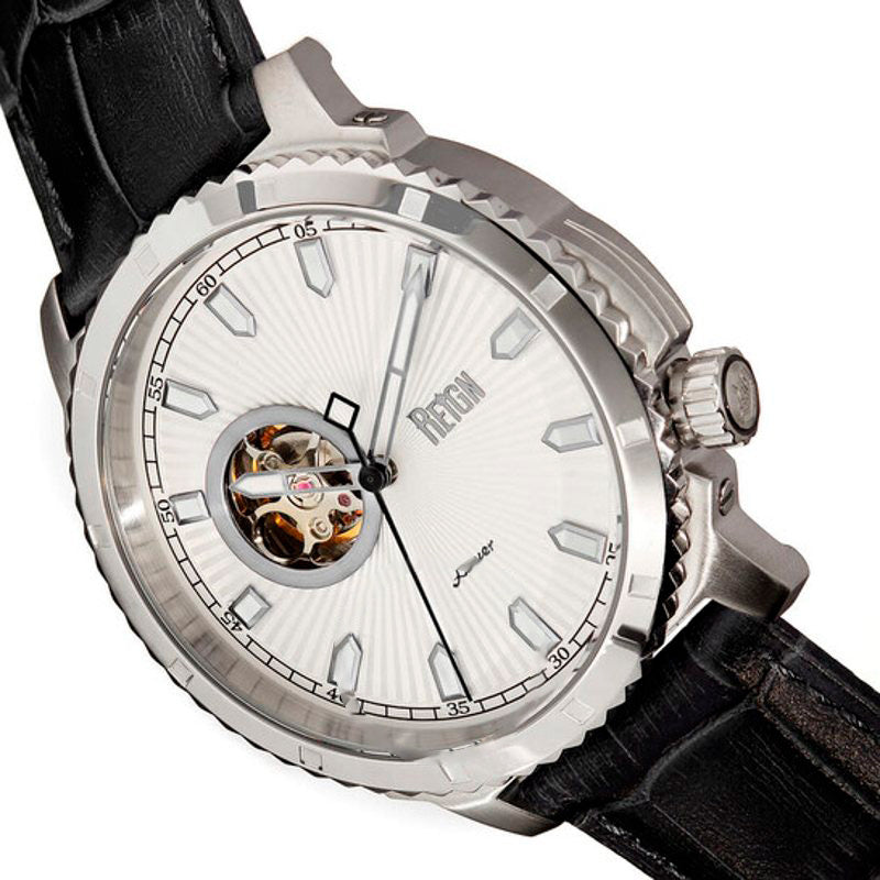 Relógio Bauer Automático Mostrador Branco 44 mm - Mercado de Luxo - O Maior E-Commerce de Bens, Produtos e Serviços de Luxo do Brasil.