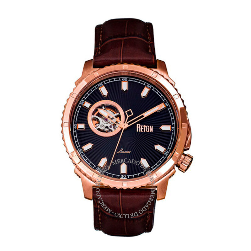 Relógio Bauer Automático Mostrador Preto 44 mm - Mercado de Luxo - O Maior E-Commerce de Bens, Produtos e Serviços de Luxo do Brasil.