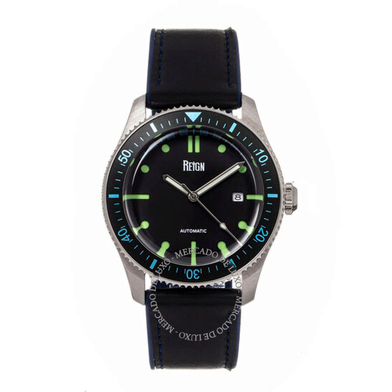Relógio Elijah Black Dial 42 mm - Mercado de Luxo - O Maior E-Commerce de Bens, Produtos e Serviços de Luxo do Brasil.