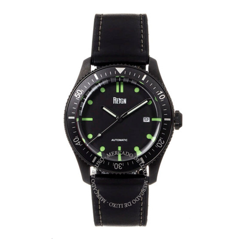 Relógio Elijah Black Dial 42 mm - Mercado de Luxo - O Maior E-Commerce de Bens, Produtos e Serviços de Luxo do Brasil.