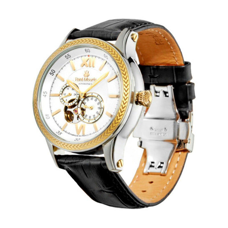 Relógio Corona Cronógrafo Automático Mostrador Branco 44 mm - Mercado de Luxo - O Maior E-Commerce de Bens, Produtos e Serviços de Luxo do Brasil.