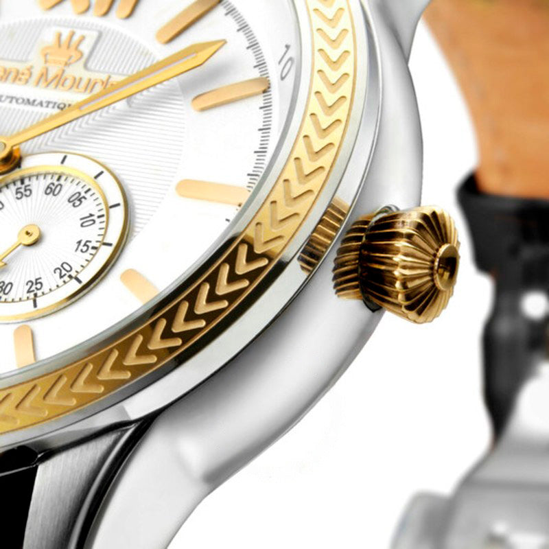 Relógio Corona Cronógrafo Automático Mostrador Branco 44 mm - Mercado de Luxo - O Maior E-Commerce de Bens, Produtos e Serviços de Luxo do Brasil.