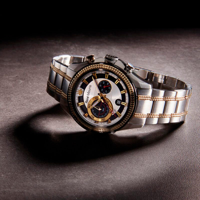 Relógio Trofeo Cronógrafo Mostrador Bicolor 45 mm - Mercado de Luxo - O Maior E-Commerce de Bens, Produtos e Serviços de Luxo do Brasil.