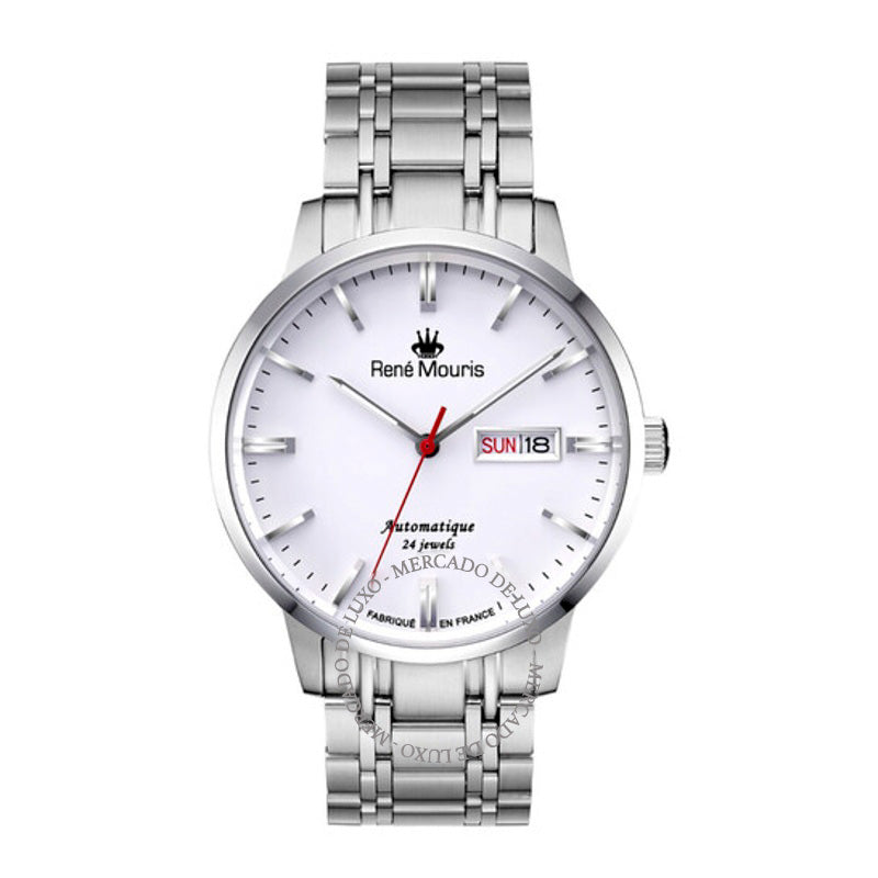 Relógio Noblesse Automático Mostrador Branco 41 mm - Mercado de Luxo - O Maior E-Commerce de Bens, Produtos e Serviços de Luxo do Brasil.