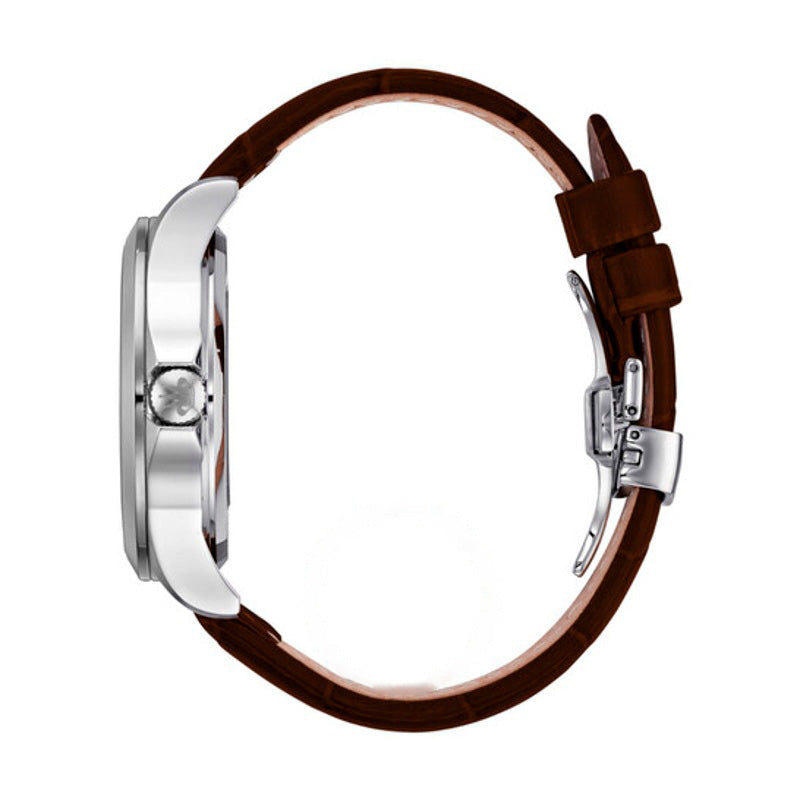 Relógio Cygnus Automático Mostrador Marrom 44 mm - Mercado de Luxo - O Maior E-Commerce de Bens, Produtos e Serviços de Luxo do Brasil.