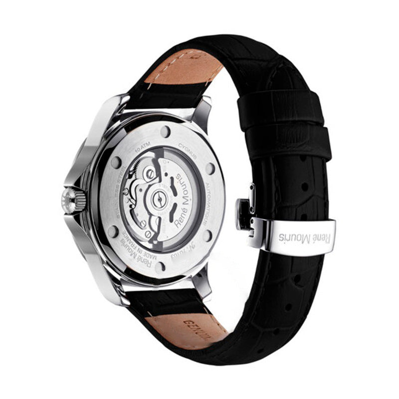 Relógio Cygnus Automático Mostrador Preto 44 mm - Mercado de Luxo - O Maior E-Commerce de Bens, Produtos e Serviços de Luxo do Brasil.