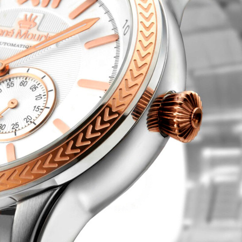 Relógio Mostrador branco Corona 44 mm - Mercado de Luxo - O Maior E-Commerce de Bens, Produtos e Serviços de Luxo do Brasil.