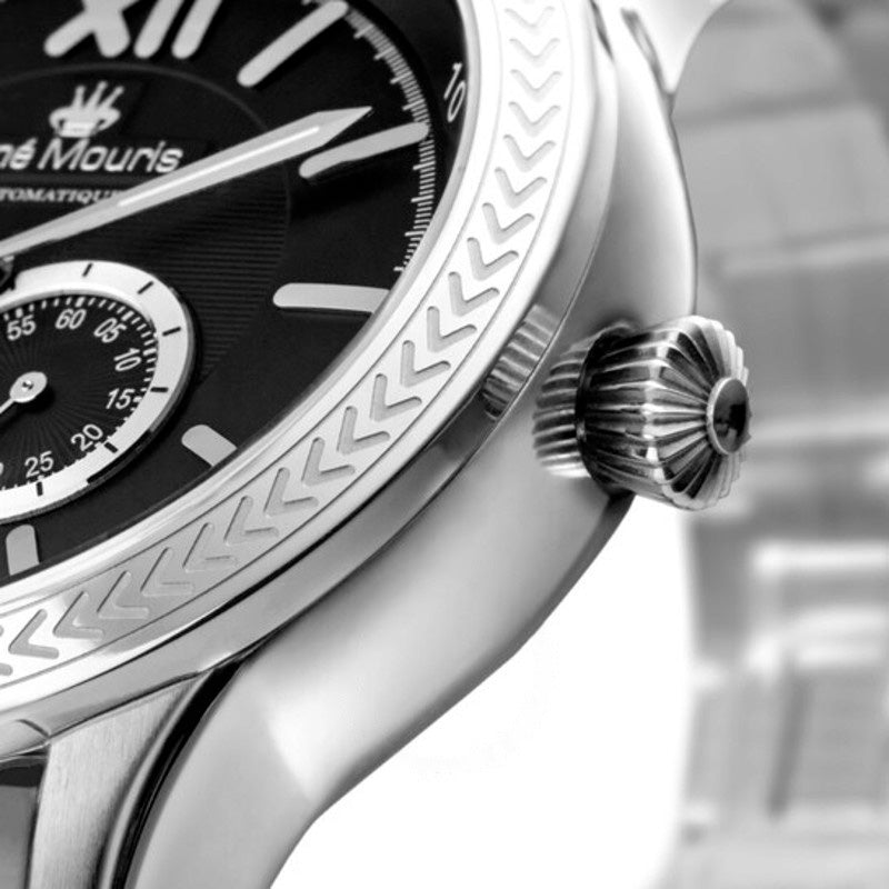 Relógio Corona Black Dial 44 mm - Mercado de Luxo - O Maior E-Commerce de Bens, Produtos e Serviços de Luxo do Brasil.