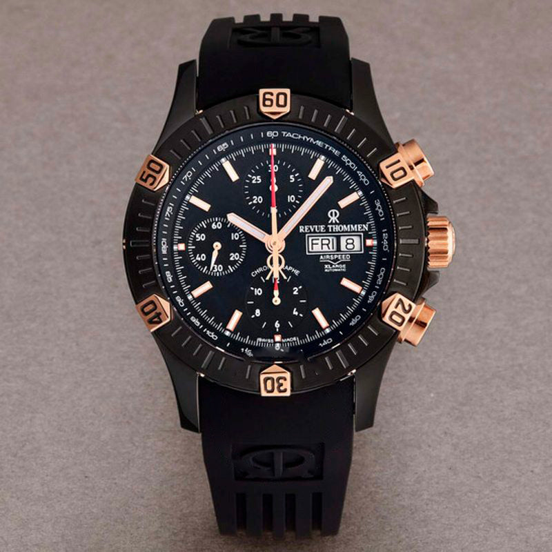 Relógio Air Speed Chronograph Automático Mostrador Preto 43 mm - Mercado de Luxo - O Maior E-Commerce de Bens, Produtos e Serviços de Luxo do Brasil.