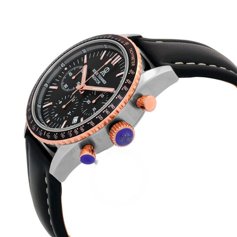 Relógio Aviator Chronograph Automático Mostrador Preto 42 mm - Mercado de Luxo - O Maior E-Commerce de Bens, Produtos e Serviços de Luxo do Brasil.