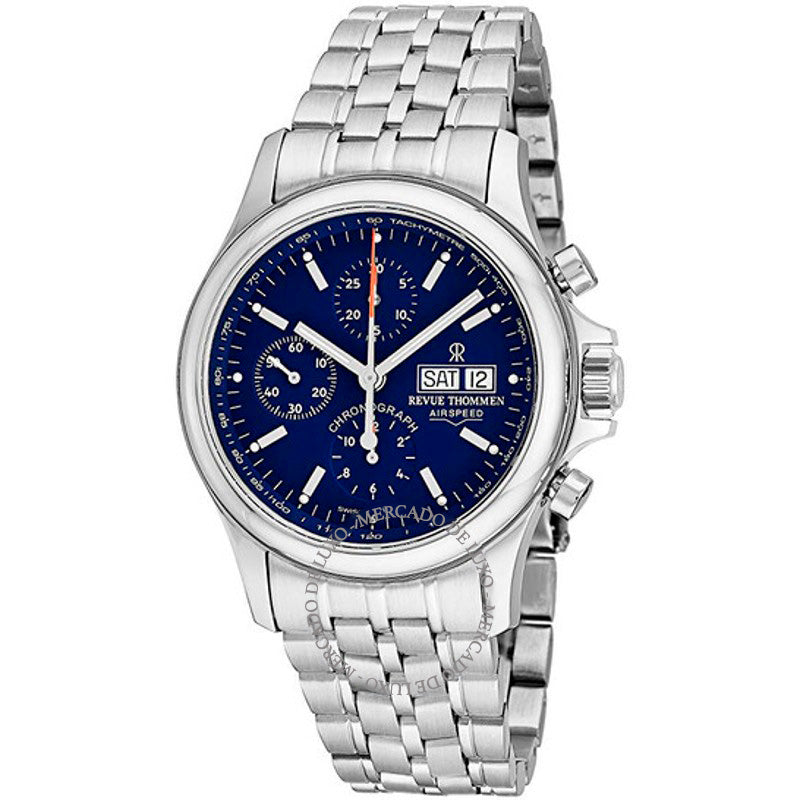 Relógio Airspeed Chronograph Automático Mostrador Azul 42 mm - Mercado de Luxo - O Maior E-Commerce de Bens, Produtos e Serviços de Luxo do Brasil.