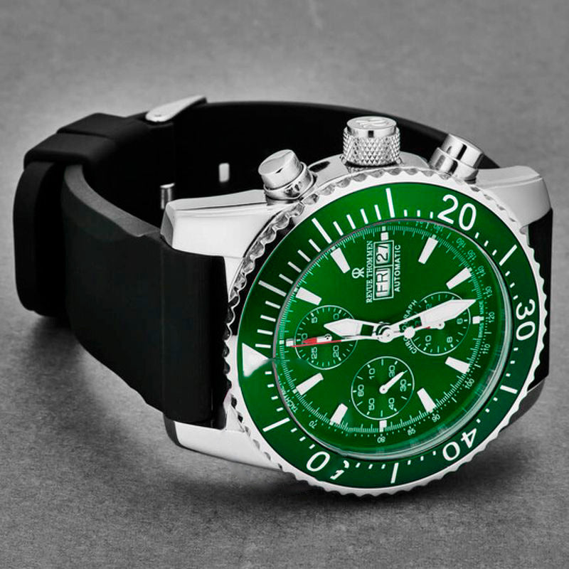 Relógio Cronógrafo Diver Automático Mostrador Verde 45 mm - Mercado de Luxo - O Maior E-Commerce de Bens, Produtos e Serviços de Luxo do Brasil.