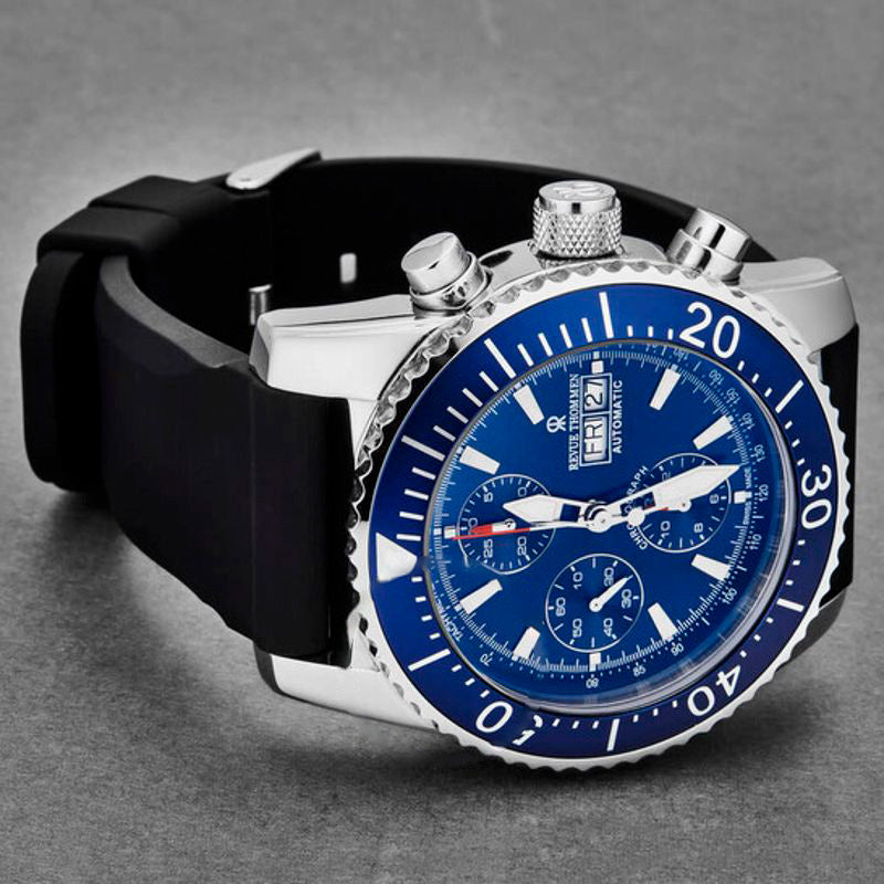 Relógio Cronógrafo Diver Automático Mostrador Azul 45 mm - Mercado de Luxo - O Maior E-Commerce de Bens, Produtos e Serviços de Luxo do Brasil.