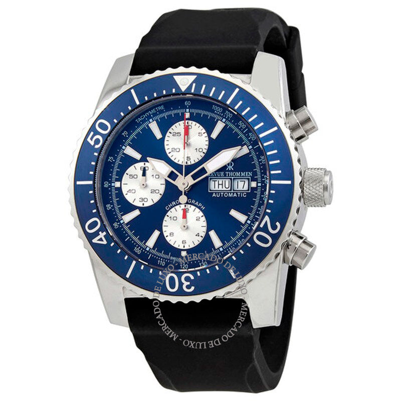 Relógio Cronógrafo Diver Automático Mostrador Azul 45 mm - Mercado de Luxo - O Maior E-Commerce de Bens, Produtos e Serviços de Luxo do Brasil.