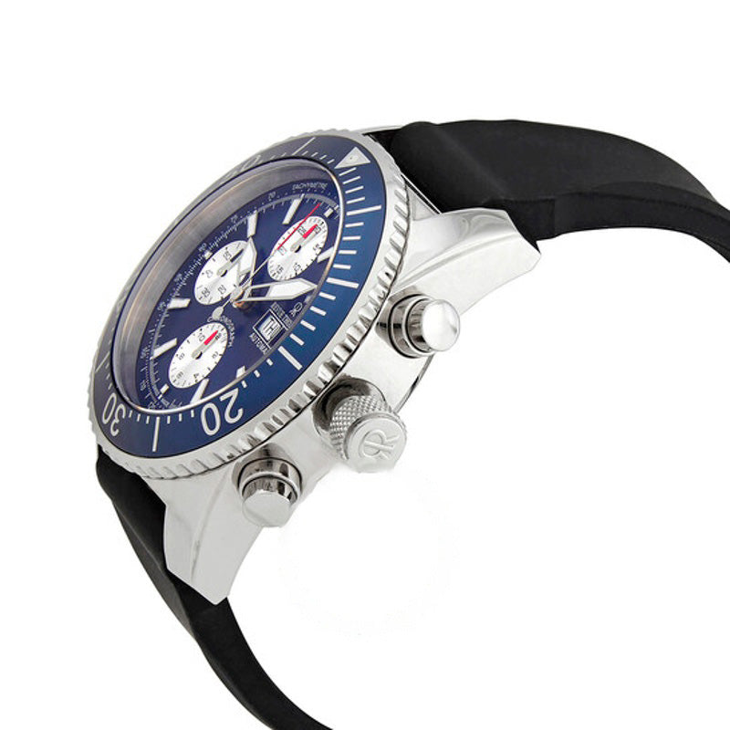 Relógio Cronógrafo Diver Automático Mostrador Azul 45 mm - Mercado de Luxo - O Maior E-Commerce de Bens, Produtos e Serviços de Luxo do Brasil.