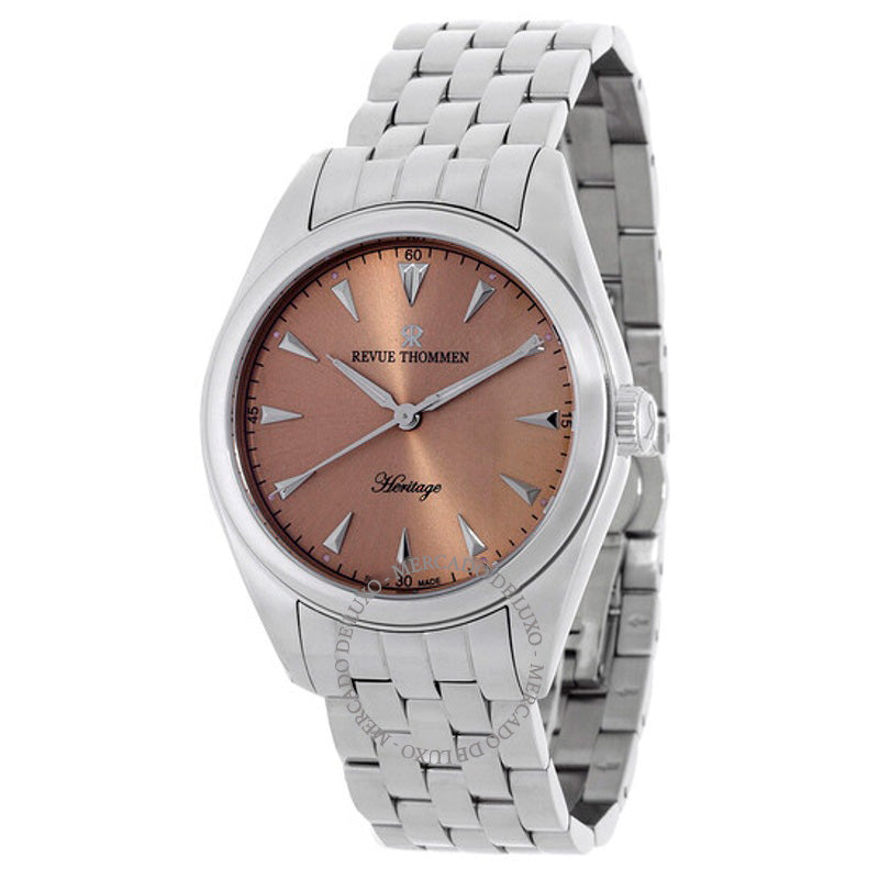 Relógio Heritage Automatic Champagne Dial 39 mm - Mercado de Luxo - O Maior E-Commerce de Bens, Produtos e Serviços de Luxo do Brasil.