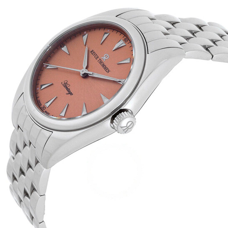 Relógio Heritage Automatic Champagne Dial 39 mm - Mercado de Luxo - O Maior E-Commerce de Bens, Produtos e Serviços de Luxo do Brasil.