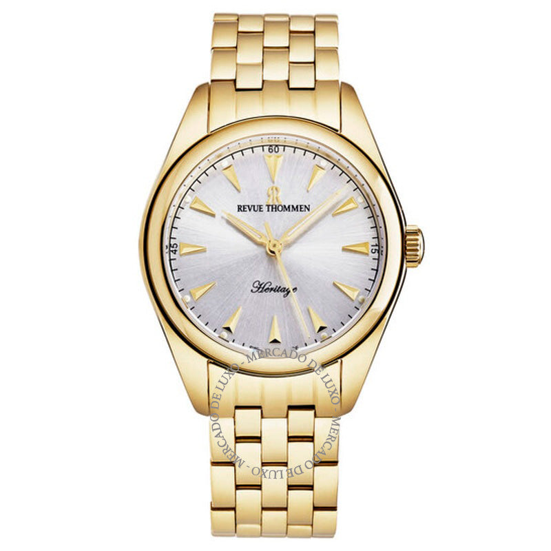Relógio Heritage Automatic Silver Dial 39 mm - Mercado de Luxo - O Maior E-Commerce de Bens, Produtos e Serviços de Luxo do Brasil.