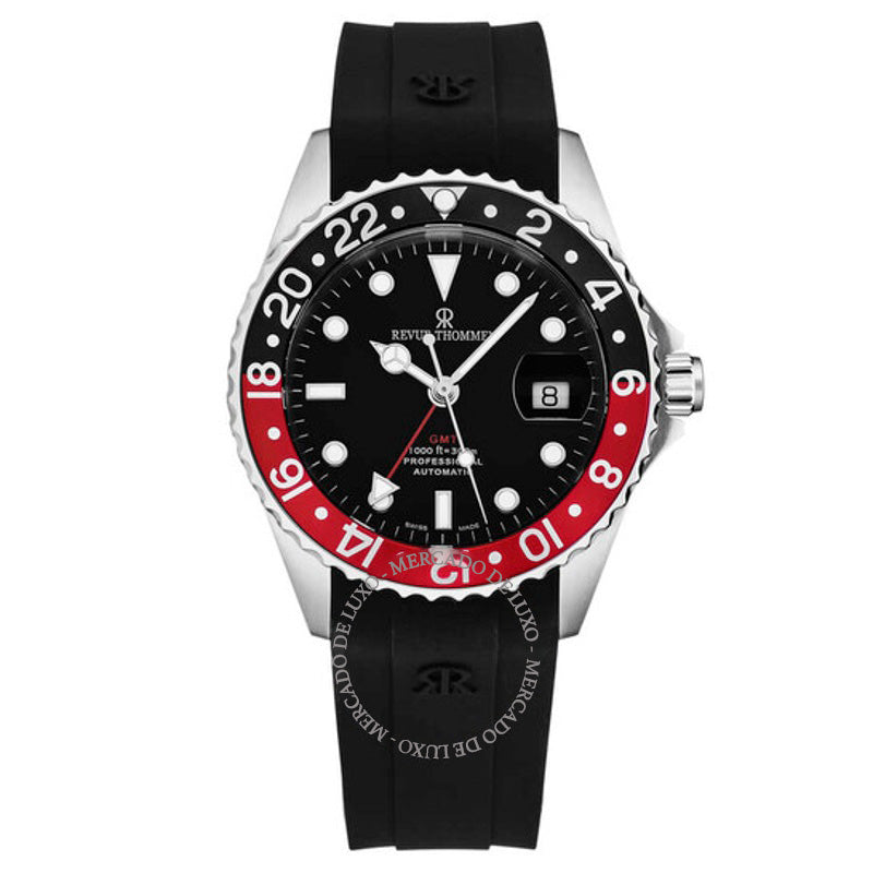 Relógio GMT Diver Automático Mostrador Preto 42 mm - Mercado de Luxo - O Maior E-Commerce de Bens, Produtos e Serviços de Luxo do Brasil.