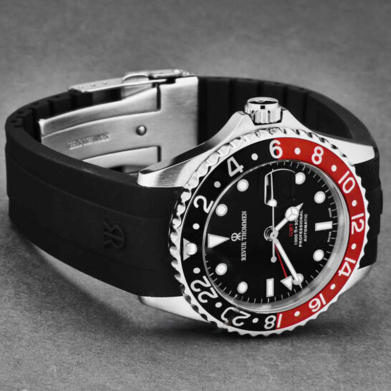 Relógio GMT Diver Automático Mostrador Preto 42 mm - Mercado de Luxo - O Maior E-Commerce de Bens, Produtos e Serviços de Luxo do Brasil.