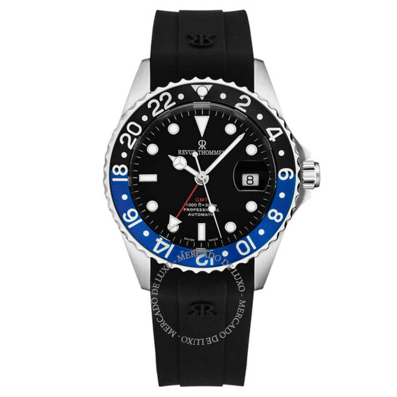 Relógio GMT Diver Automático Mostrador Preto 42 mm - Mercado de Luxo - O Maior E-Commerce de Bens, Produtos e Serviços de Luxo do Brasil.