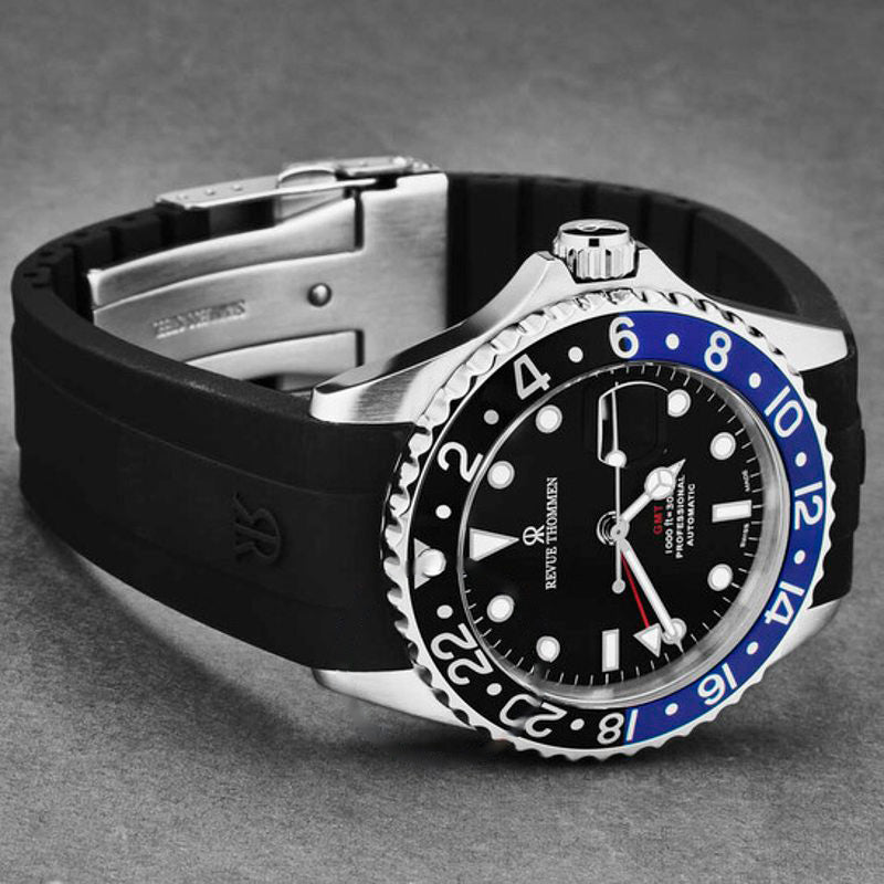 Relógio GMT Diver Automático Mostrador Preto 42 mm - Mercado de Luxo - O Maior E-Commerce de Bens, Produtos e Serviços de Luxo do Brasil.