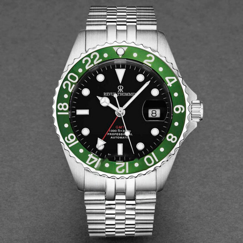 Relógio Diver GMT Automático Mostrador Preto 42 mm - Mercado de Luxo - O Maior E-Commerce de Bens, Produtos e Serviços de Luxo do Brasil.