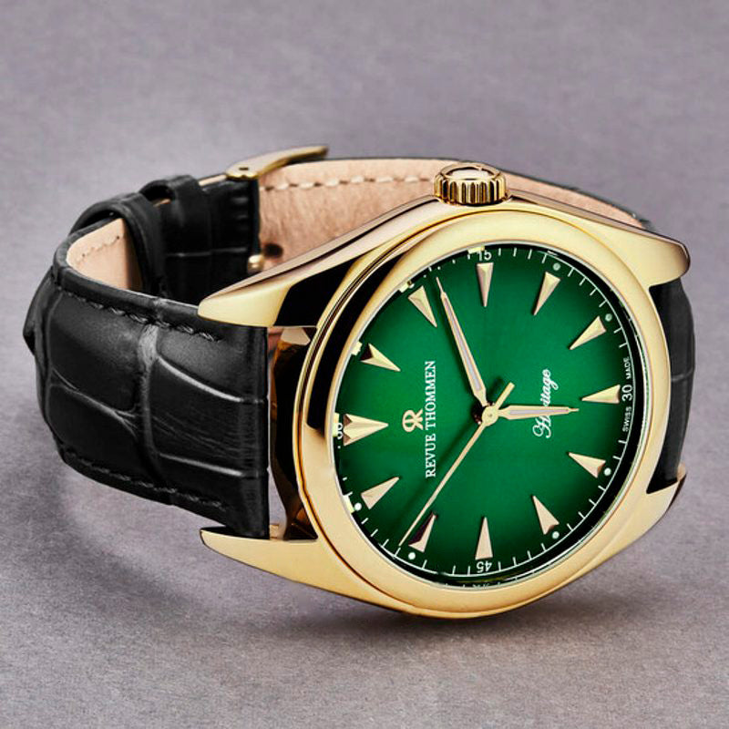 Relógio Mostrador Verde Automático Heritage 39 mm - Mercado de Luxo - O Maior E-Commerce de Bens, Produtos e Serviços de Luxo do Brasil.