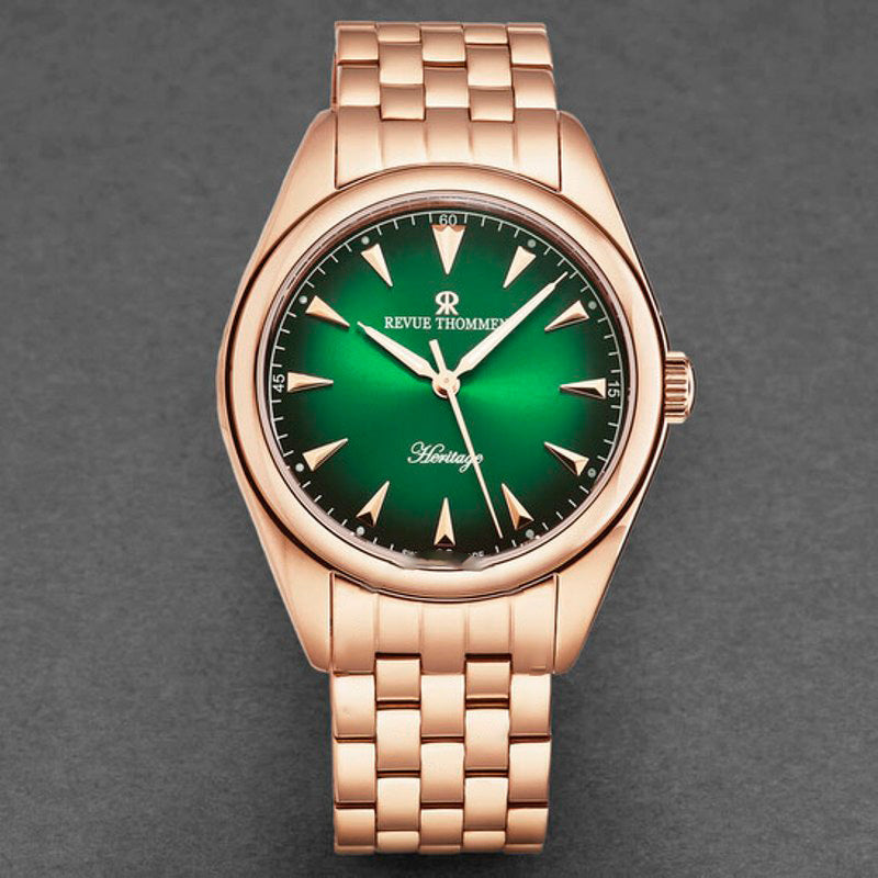 Relógio Mostrador Verde Automático Heritage 39 mm - Mercado de Luxo - O Maior E-Commerce de Bens, Produtos e Serviços de Luxo do Brasil.