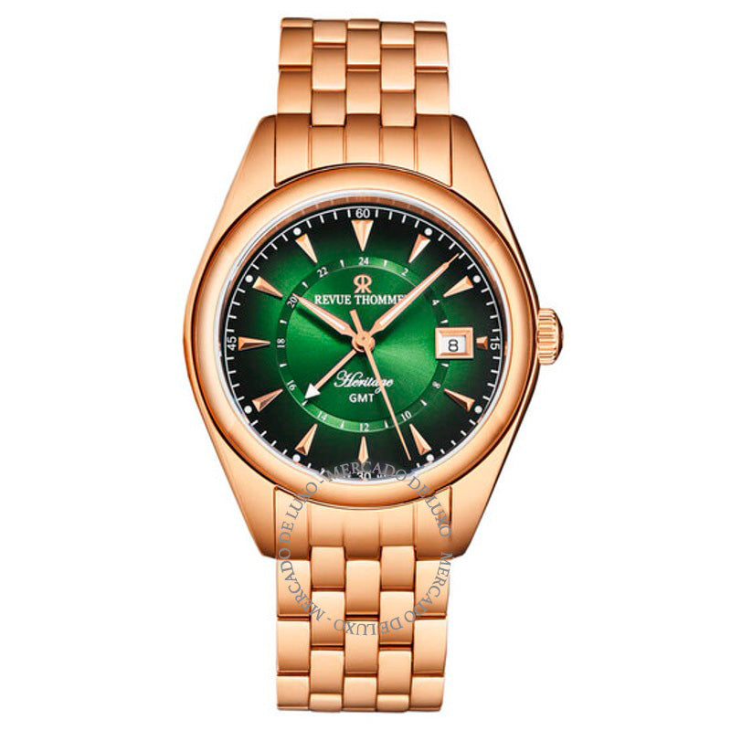 Relógio Mostrador Verde Automático Heritage 41 mm - Mercado de Luxo - O Maior E-Commerce de Bens, Produtos e Serviços de Luxo do Brasil.
