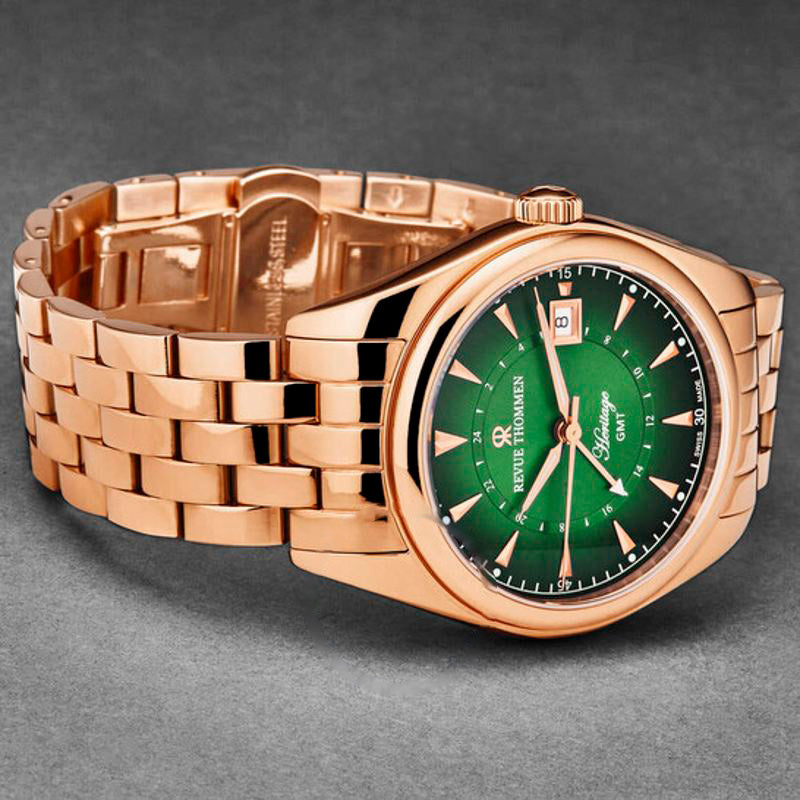 Relógio Mostrador Verde Automático Heritage 41 mm - Mercado de Luxo - O Maior E-Commerce de Bens, Produtos e Serviços de Luxo do Brasil.