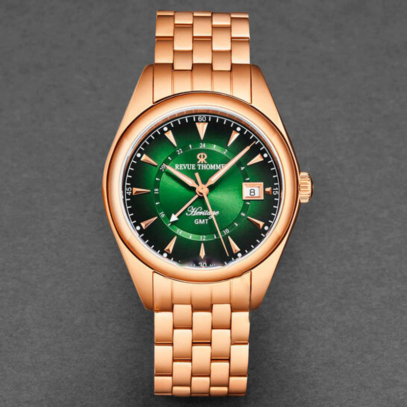 Relógio Mostrador Verde Automático Heritage 41 mm - Mercado de Luxo - O Maior E-Commerce de Bens, Produtos e Serviços de Luxo do Brasil.