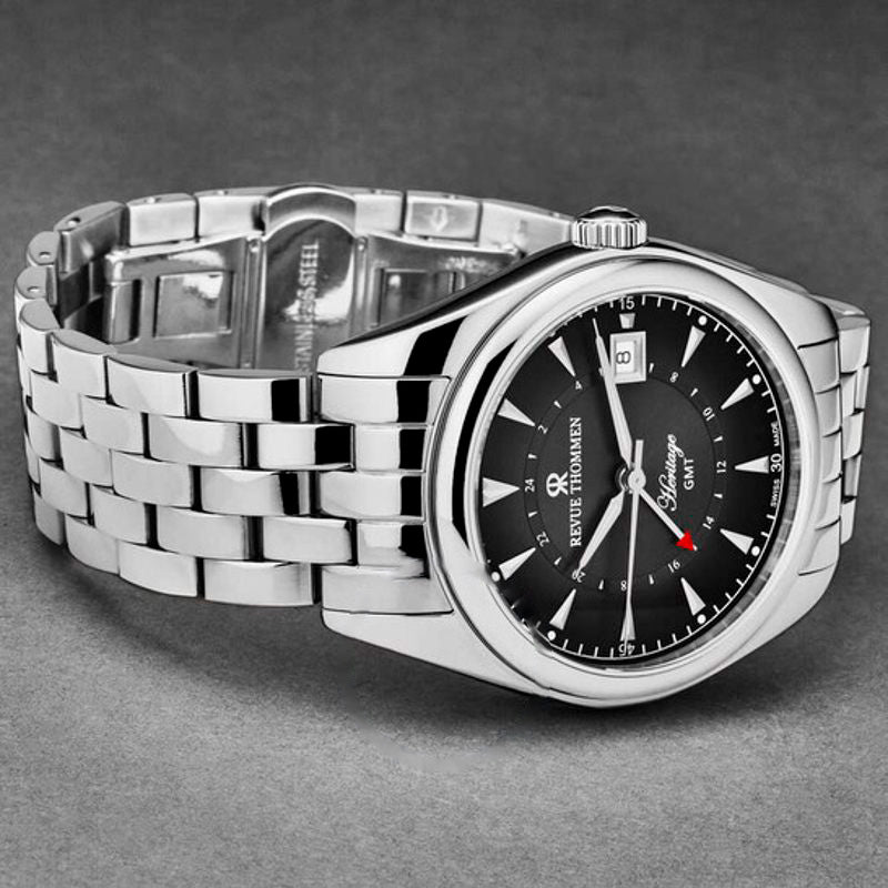 Relógio Heritage Automático Mostrador Preto 41 mm - Mercado de Luxo - O Maior E-Commerce de Bens, Produtos e Serviços de Luxo do Brasil.