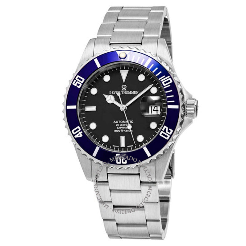 Relógio Diver XL Automático Mostrador Preto 42 mm - Mercado de Luxo - O Maior E-Commerce de Bens, Produtos e Serviços de Luxo do Brasil.