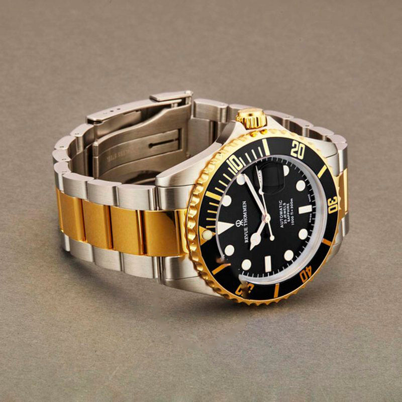 Relógio Diver XL Automático Mostrador Preto  - Mercado de Luxo - O Maior E-Commerce de Bens, Produtos e Serviços de Luxo do Brasil.