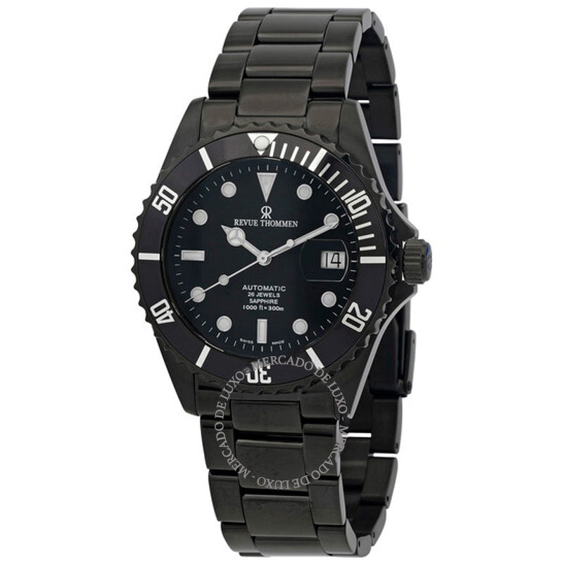 Relógio Diver XL Automático Mostrador Preto 42 mm - Mercado de Luxo - O Maior E-Commerce de Bens, Produtos e Serviços de Luxo do Brasil.