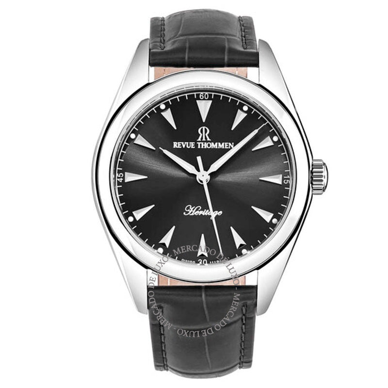 Relógio Heritage Automatic Mostrador Cinza 39 mm - Mercado de Luxo - O Maior E-Commerce de Bens, Produtos e Serviços de Luxo do Brasil.