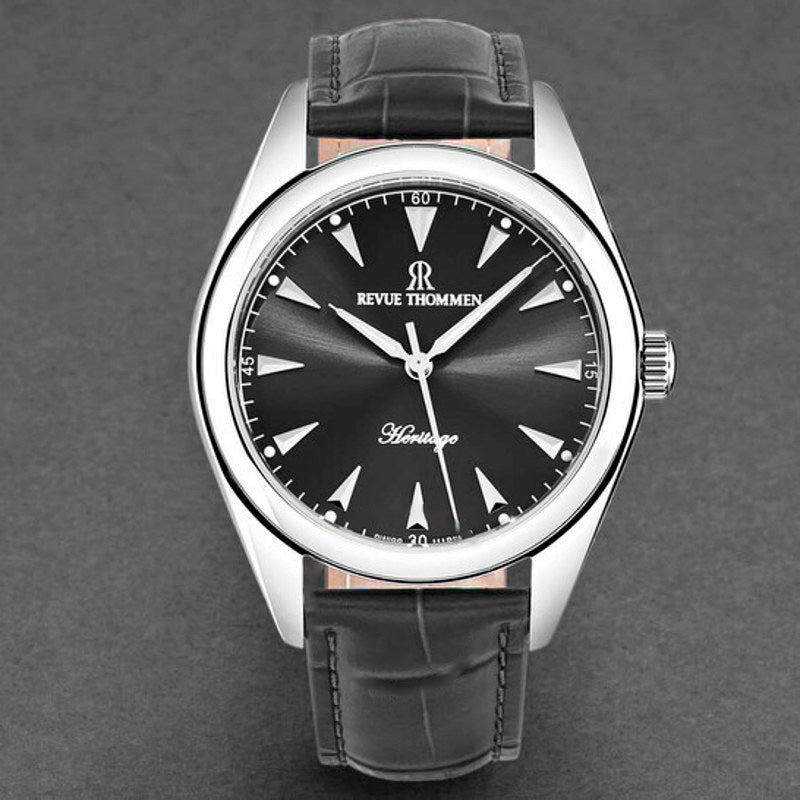 Relógio Heritage Automatic Mostrador Cinza 39 mm - Mercado de Luxo - O Maior E-Commerce de Bens, Produtos e Serviços de Luxo do Brasil.