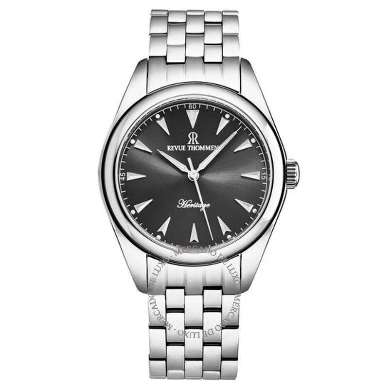 Relógio Heritage Automatic Mostrador Cinza 39 mm - Mercado de Luxo - O Maior E-Commerce de Bens, Produtos e Serviços de Luxo do Brasil.