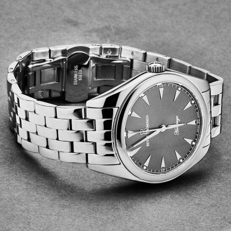 Relógio Heritage Automatic Mostrador Cinza 39 mm - Mercado de Luxo - O Maior E-Commerce de Bens, Produtos e Serviços de Luxo do Brasil.