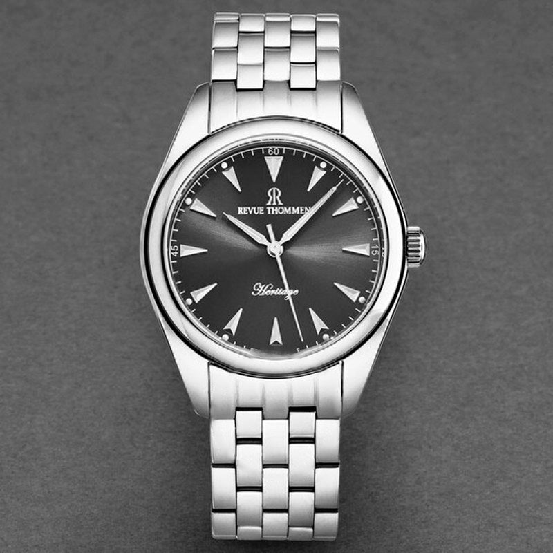 Relógio Heritage Automatic Mostrador Cinza 39 mm - Mercado de Luxo - O Maior E-Commerce de Bens, Produtos e Serviços de Luxo do Brasil.