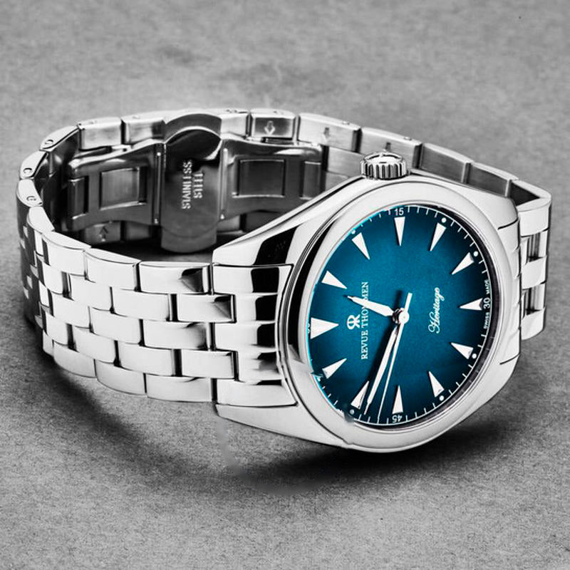Relógio Heritage Automático Mostrador Azul 39 mm - Mercado de Luxo - O Maior E-Commerce de Bens, Produtos e Serviços de Luxo do Brasil.