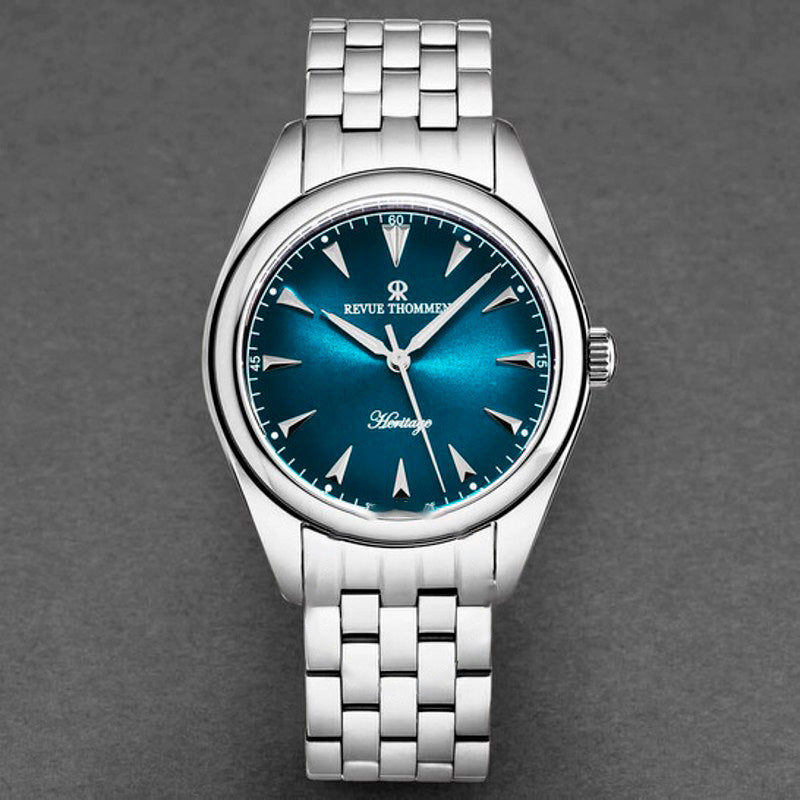 Relógio Heritage Automático Mostrador Azul 39 mm - Mercado de Luxo - O Maior E-Commerce de Bens, Produtos e Serviços de Luxo do Brasil.