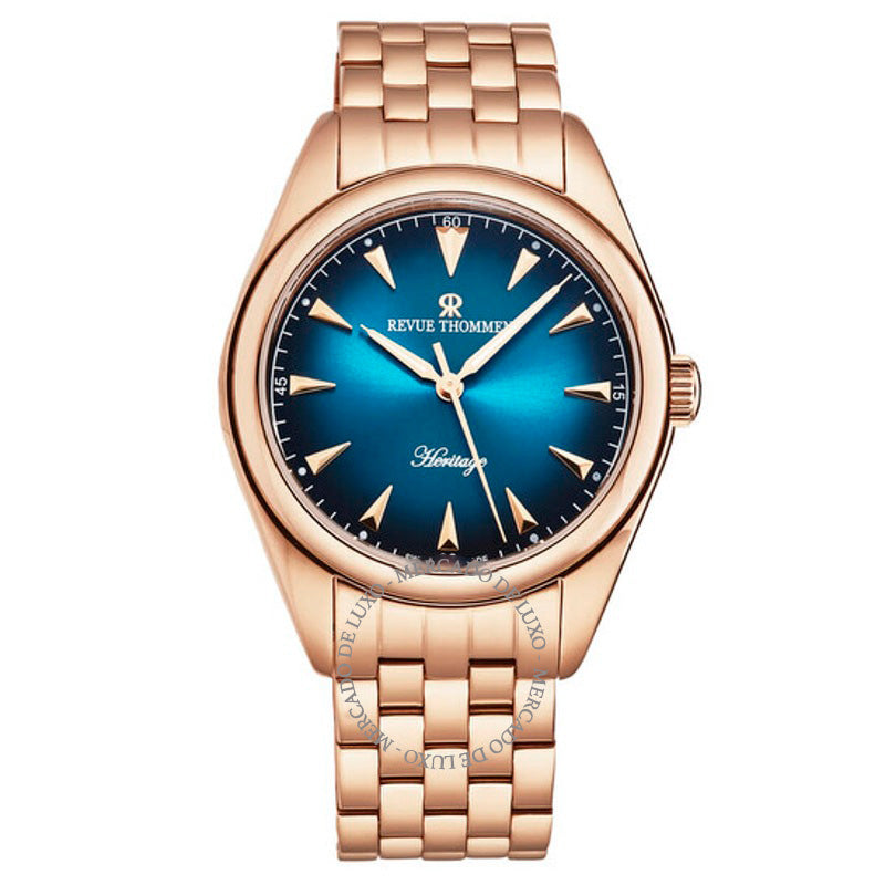 Relógio Heritage Automático Mostrador Azul 39 mm - Mercado de Luxo - O Maior E-Commerce de Bens, Produtos e Serviços de Luxo do Brasil.