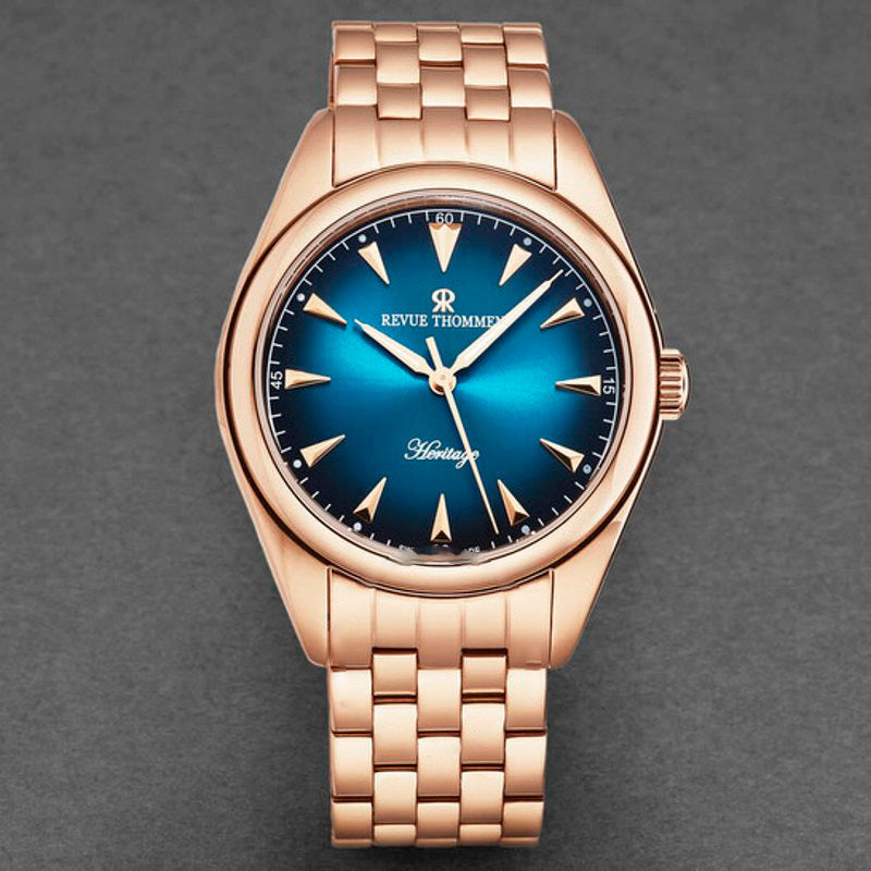 Relógio Heritage Automático Mostrador Azul 39 mm - Mercado de Luxo - O Maior E-Commerce de Bens, Produtos e Serviços de Luxo do Brasil.