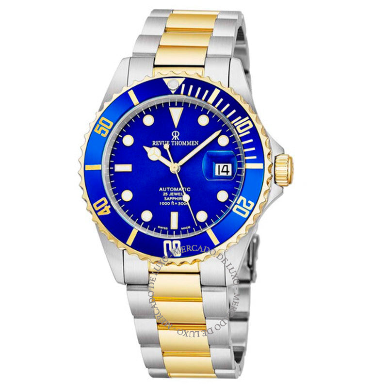 Relógio Diver XL Automático Mostrador Azul 42 mm - Mercado de Luxo - O Maior E-Commerce de Bens, Produtos e Serviços de Luxo do Brasil.