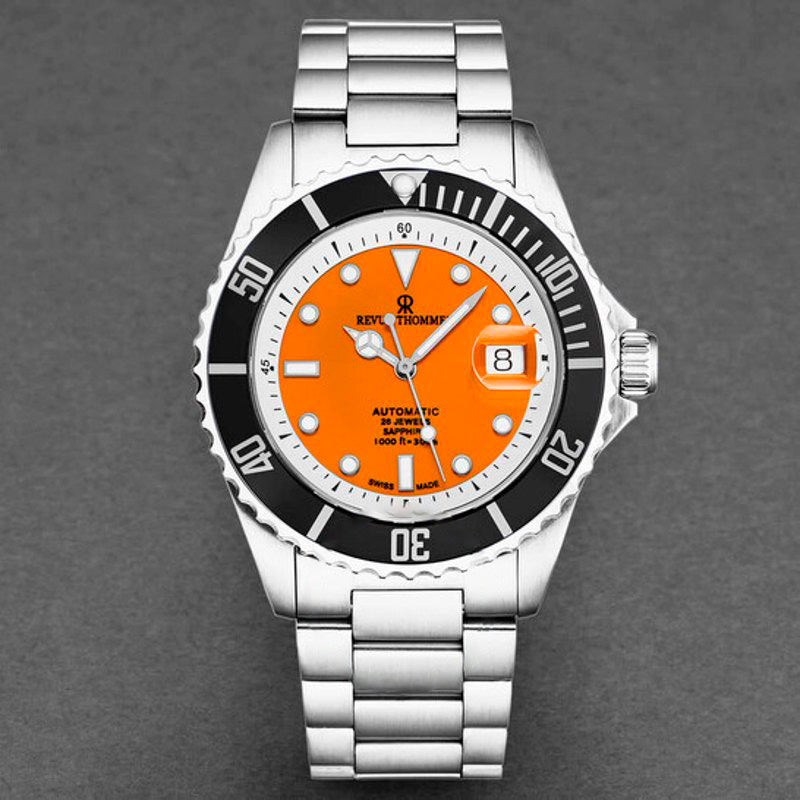 Relógio Diver Automático Mostrador Laranja 42 mm - Mercado de Luxo - O Maior E-Commerce de Bens, Produtos e Serviços de Luxo do Brasil.